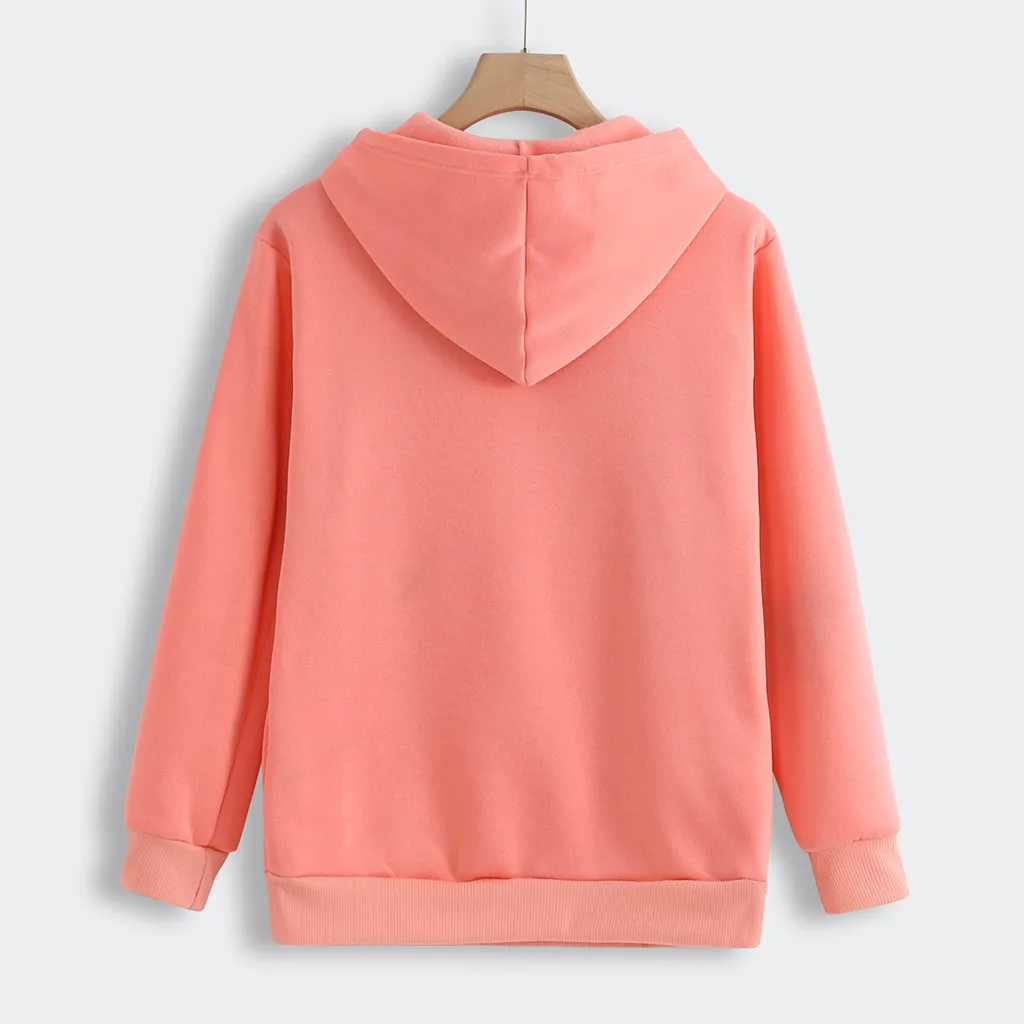 

2021 Winter Hoodies Womens Sweatshirt Animal Pouch Hood Tops Carry Cat Breathable Pullover Blouse Sweatshirts Sudadera Mujer