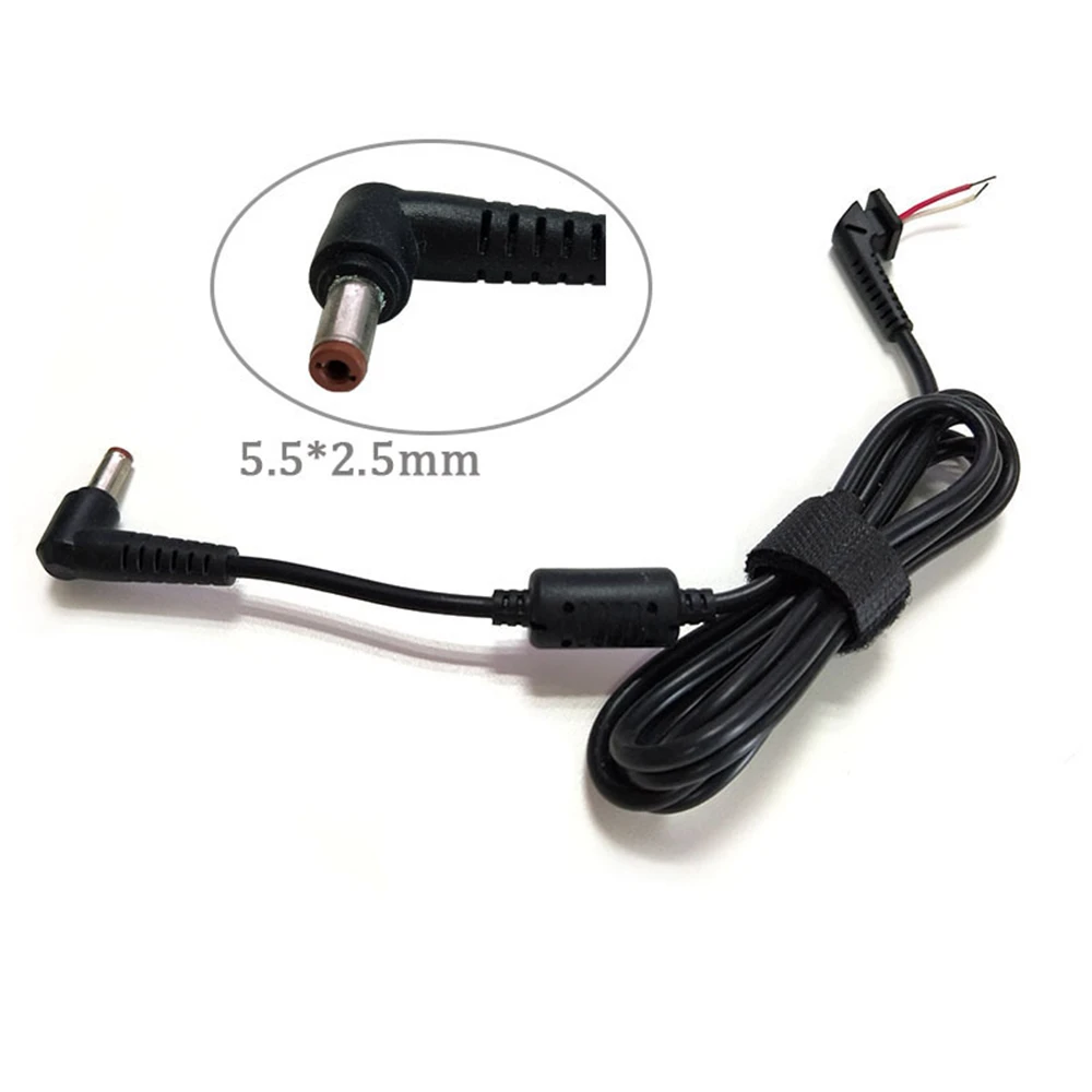 

50Pcs DC Power Charger Plug Cable 1.2M for Lenovo Laptop Adapter DC connector 5.5*2.5mm Wholesale