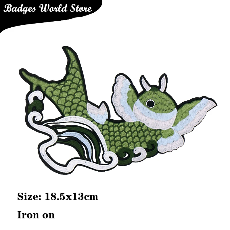 Нашивки с аппликацией для вышивки животных птиц леопардов рыб | Дом и сад