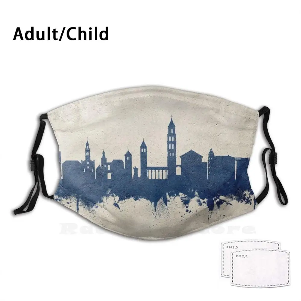 

Split Croatia Skyline Adult Kids Anti Dust Filter Diy Mask Split Split Skyline Skyline Cityscape Split Croatia Croatia Split