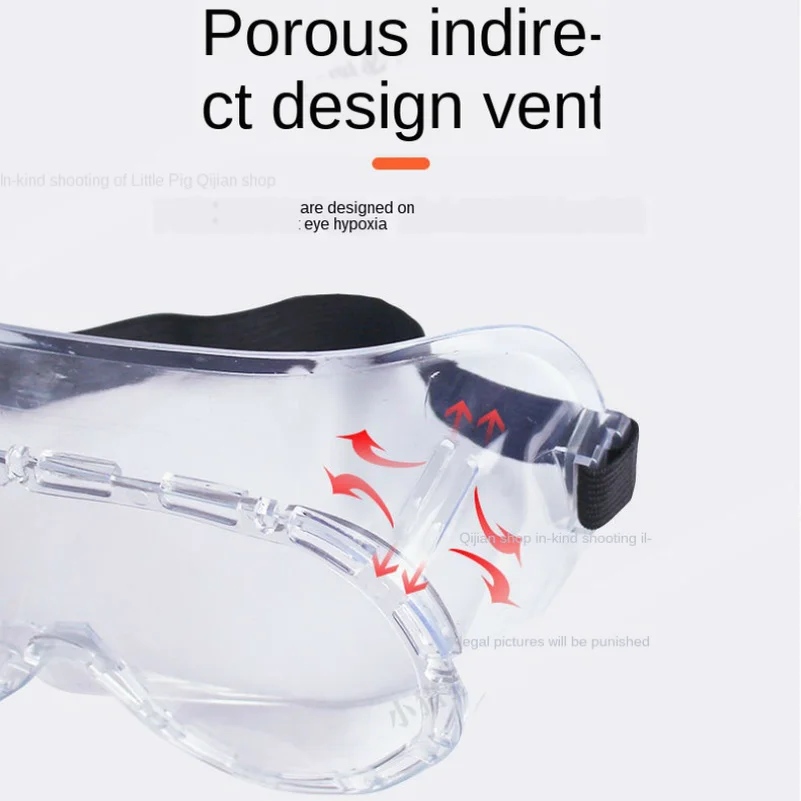 Универсальные противовирусные защитные очки противотуманные пылезащитные