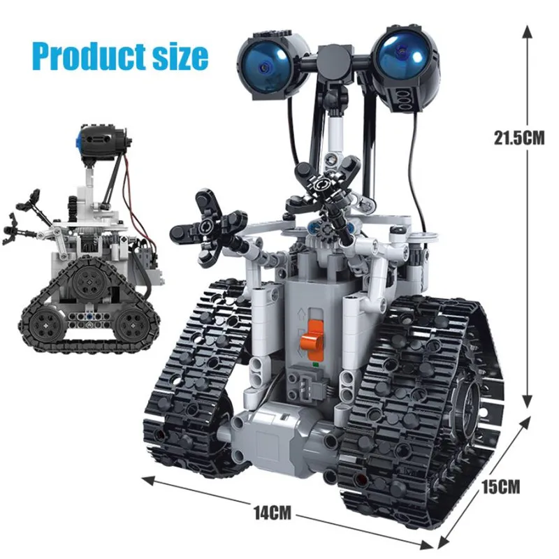 Конструктор Lepin Technic с дистанционным управлением умный робот-кирпичи игрушки для