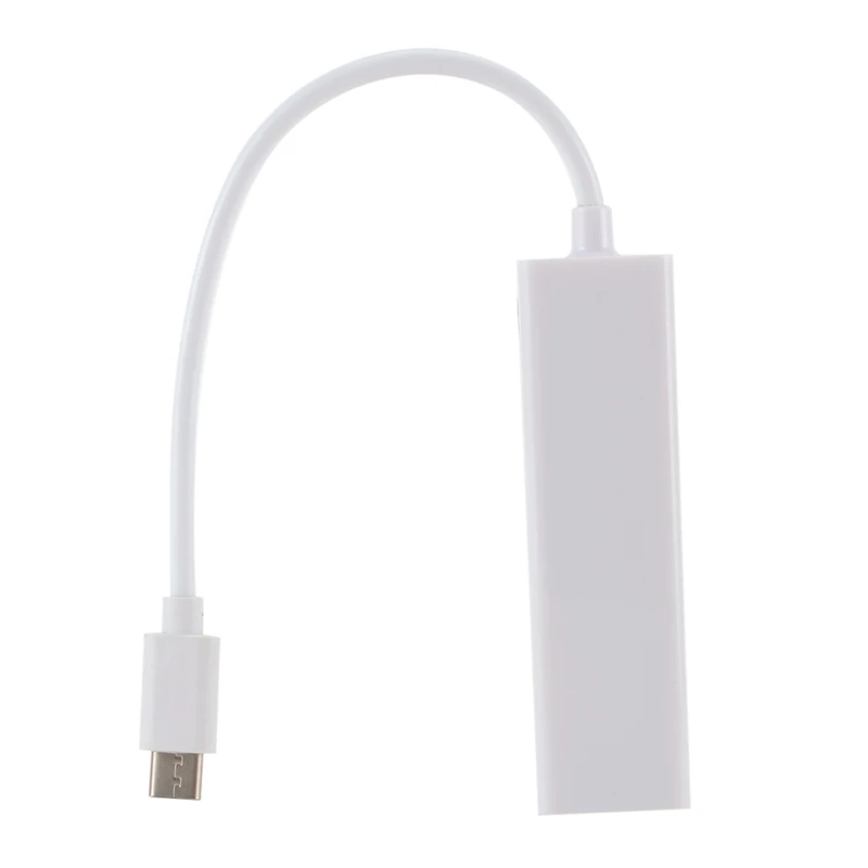 USB C к Ethernet адаптер с Type USB2.0/3 0/PD хаб 3 порта RJ45 сетевой карты Lan для типа| |
