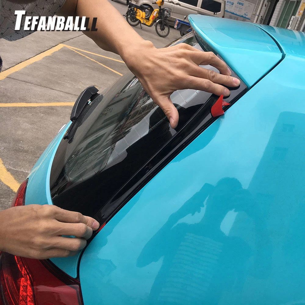 Блестящий спойлер для багажника 2 шт. боковое крыло клапан VW GOLF 7 VII MK7 TSI TDI 14 18