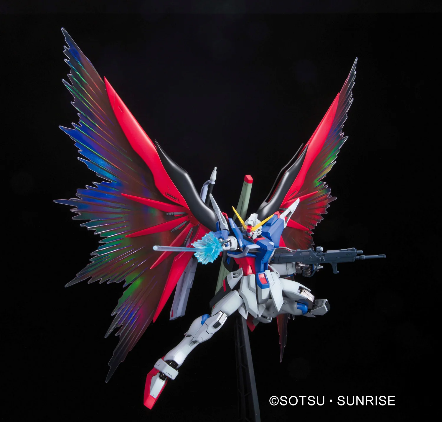 

japan anime Gundam bandai MG 1/100 Destiny Gundam Deluxe Edition Extreme mode Assembling Hobbies Model Action Toy Figures