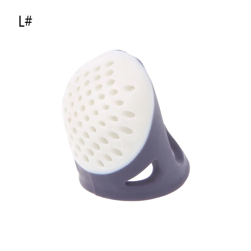 

J2HA Finger Thimble Sewing Tip Protector Needle Craft DIY Tools Comfortable Plastic