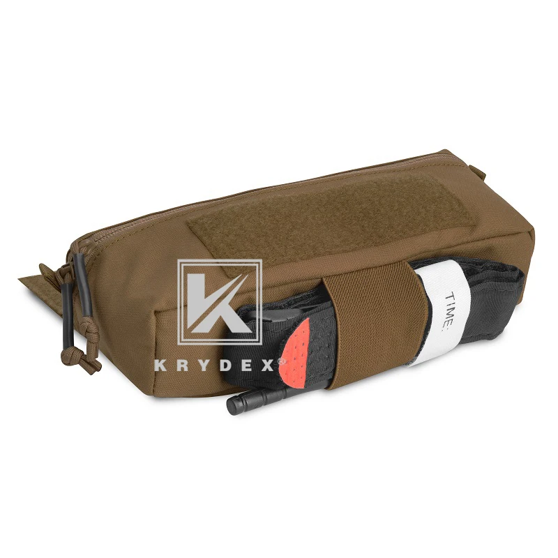 Тактическая поясная мини-сумка KRYDEX для хранения тарелок JPC CPC LBT D3CR MK3 MK4 нагрудная