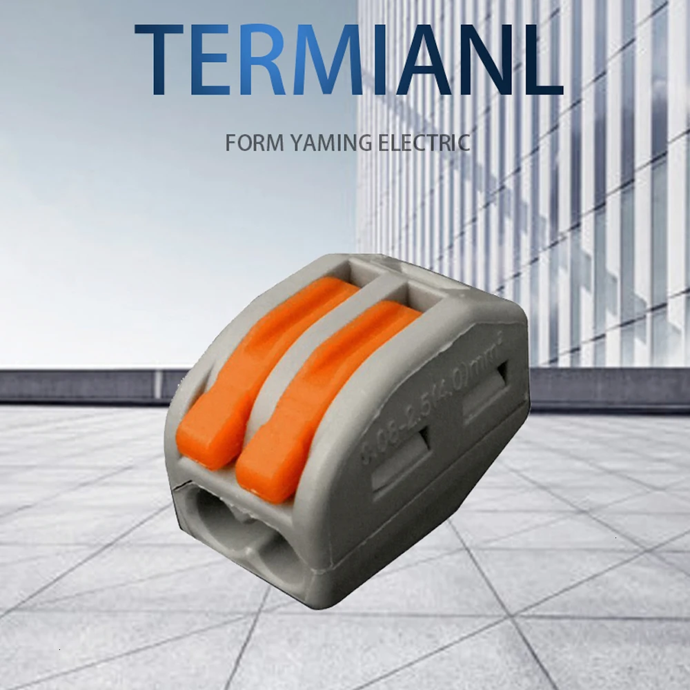 _ (100 шт.) Клеммная колодка универсальный компактный проводной соединитель