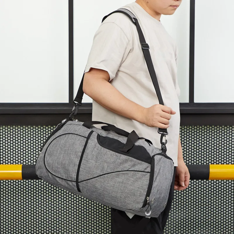 

Woman Waterproof Travel Hand Luggage Gym Bags Badminton Tennis Handbag Foldable Shopping Dry Fitness Sports Bag For Men