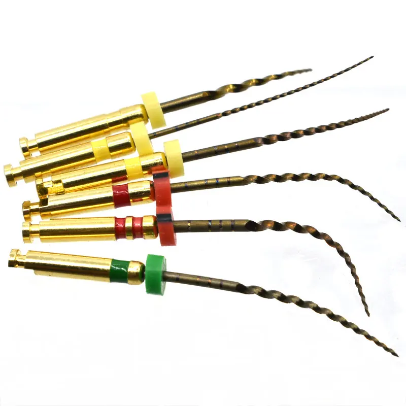 Золотые эндофайлы eflydent для корневых каналов