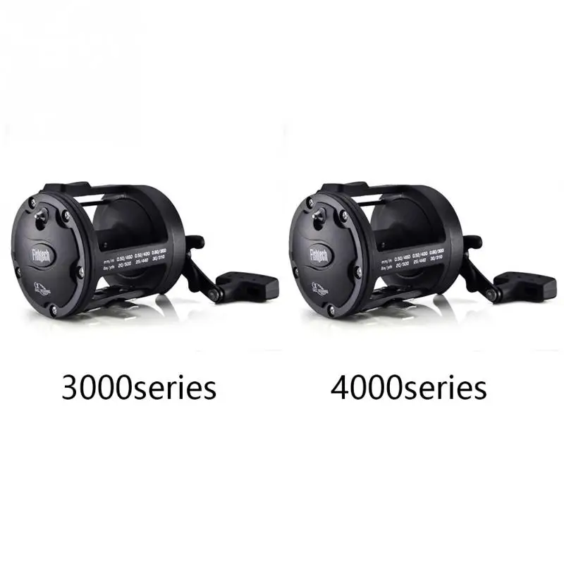 Trolling Reel Fishing TSSD 3000L-4000L Black Right Hand Casting Sea Saltwater Baitcasting Coil | Спорт и развлечения