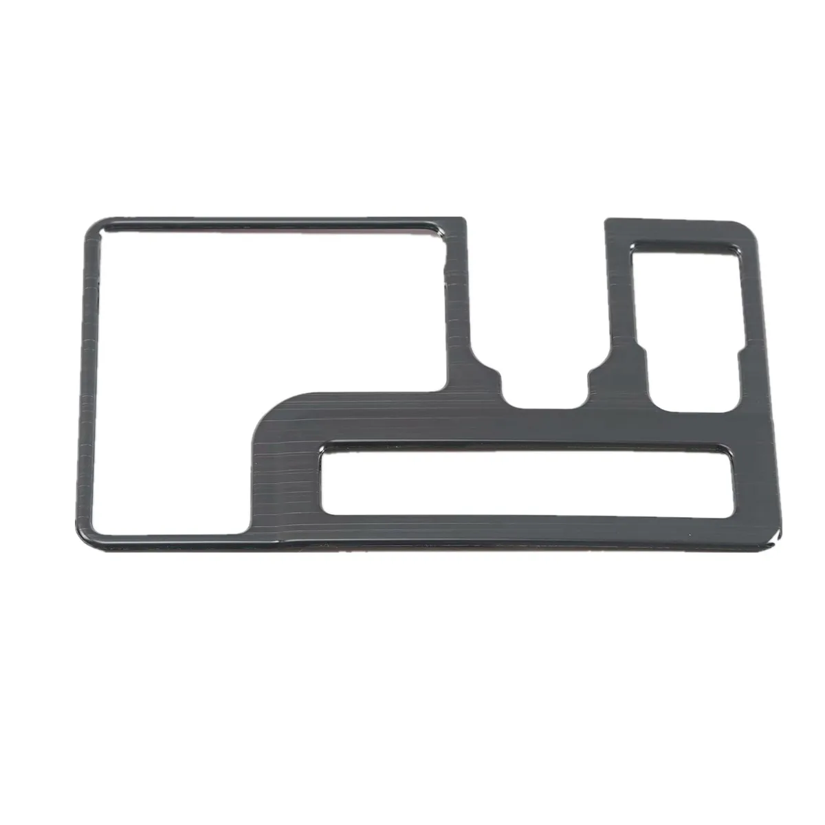 USB Black Нержавеющая сталь шестерни и usb разъем для зарядки Накладка для Toyota Land Cruiser Prado 150 FJ150 LC150 автомобильные аксессуары - Цвет: USB Black
