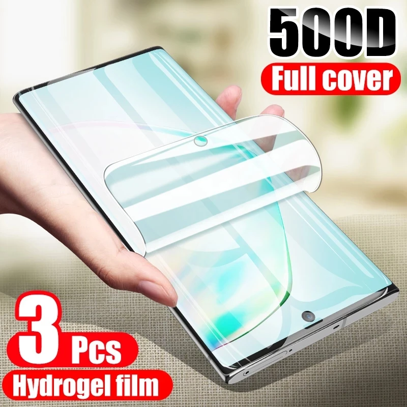 

Full Cover Hydrogel For Xiaomi Pocophone Poco X3 Pro NFC Anti Shatter Explosion Proof Coverage Screen Protection TPU Soft Film