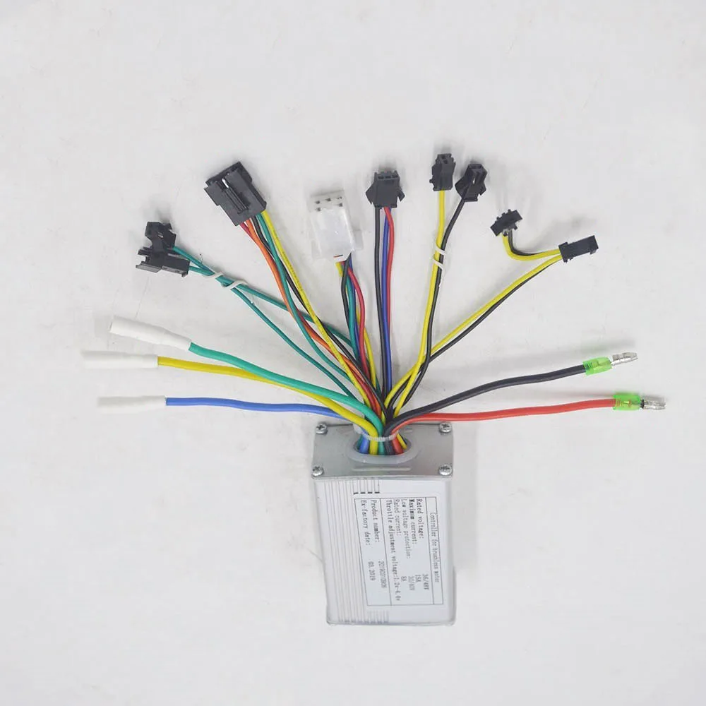 

36V/48V 350W Electric scooter controller Electric folding car brushless controller square wave electric folding bike Steel