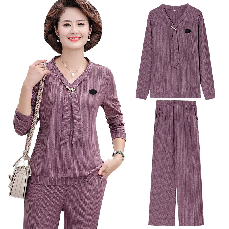 2 шт./компл. повседневный женский костюм с длинным рукавом новая весенне-осенняя