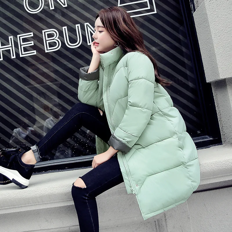Зимняя парка Женская куртка пуховик зимнее женское пальто Теплая стеганая