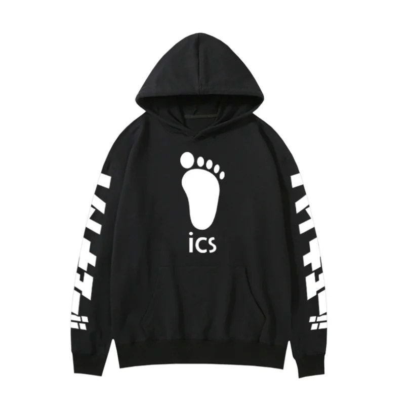 

Haikyuu Cosplay Hooded Sweater Sport Casual Hoodie Unisex Loose Printing Cotton Daily Hoodies