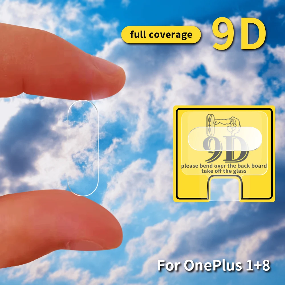 Для Oneplus 7T 8 Pro 5G Защитная пленка для объектива 9D прозрачная устойчивая к царапинам