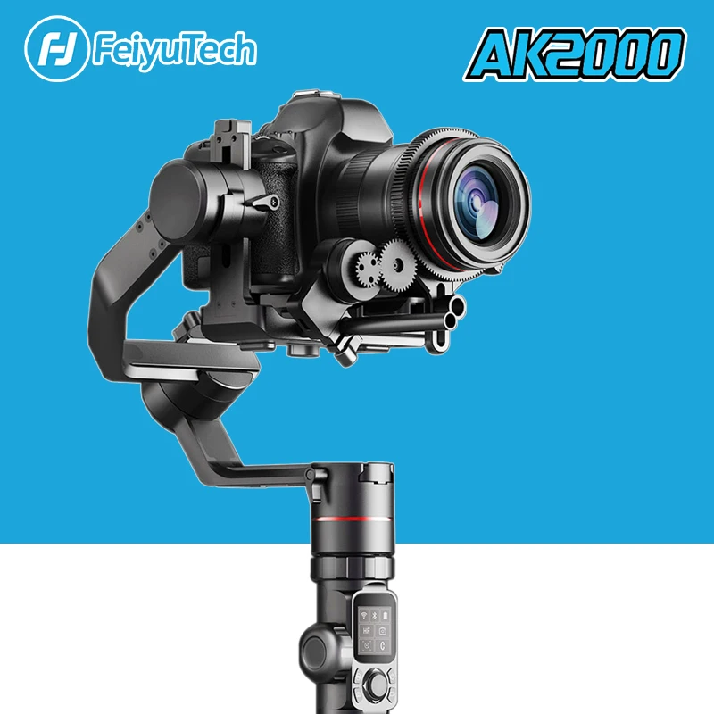 3-осевой стабилизатор FeiyuTech AK2000 Ручной Стабилизатор с полезной нагрузкой 2 8 кг для