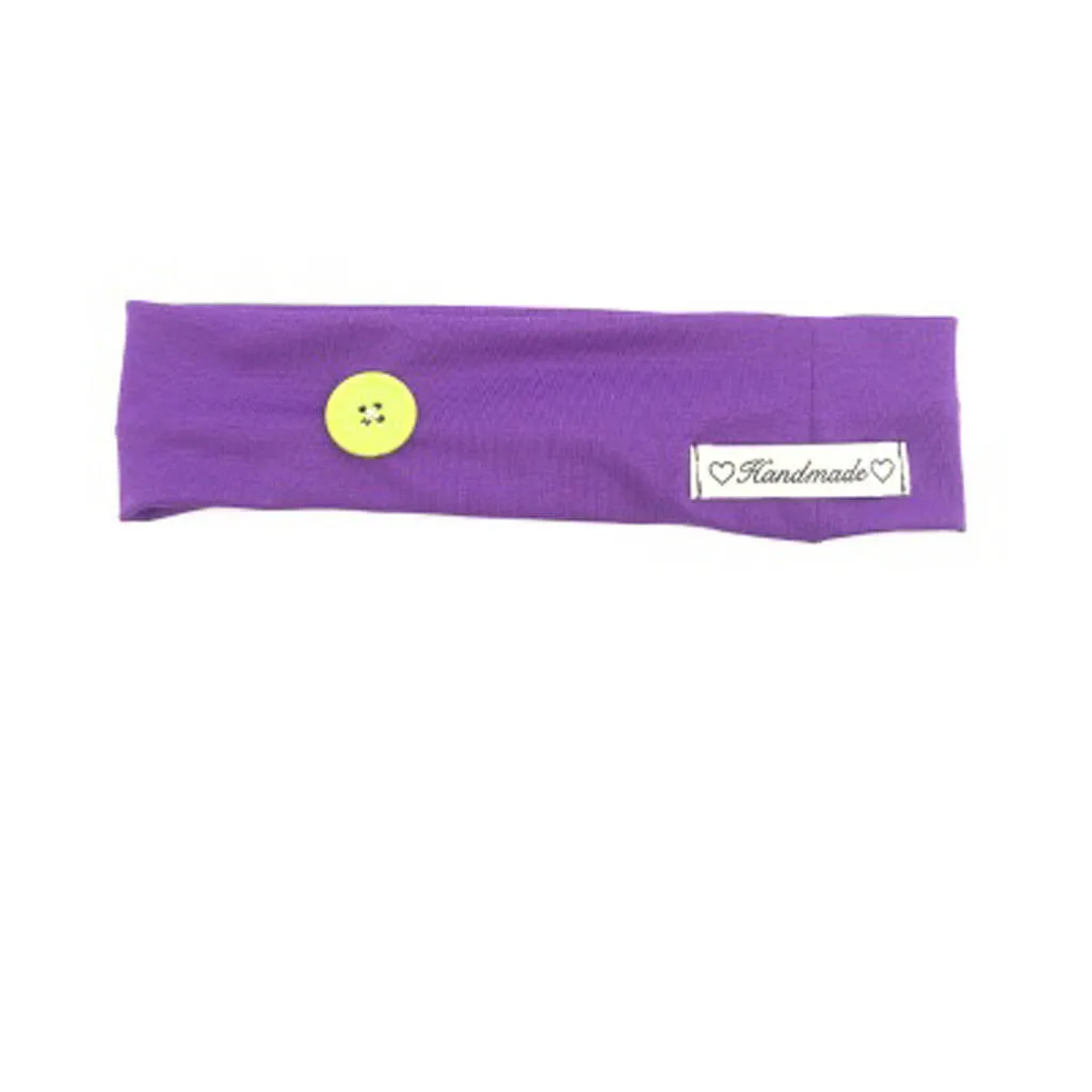 

Women yoga hoofdband Solid Color Headband Elastic Head Wrap Hair Band Bandana yoga accessories #A30