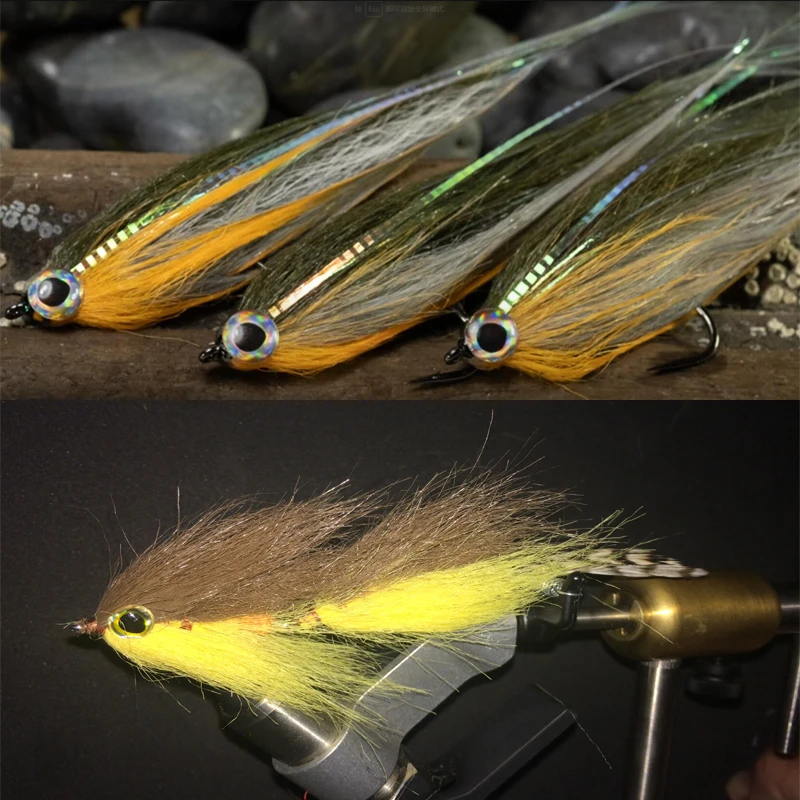 5bags Fly Tying Longest Hairy Craft Fur Fly Body&Tail Materials 3.5-5