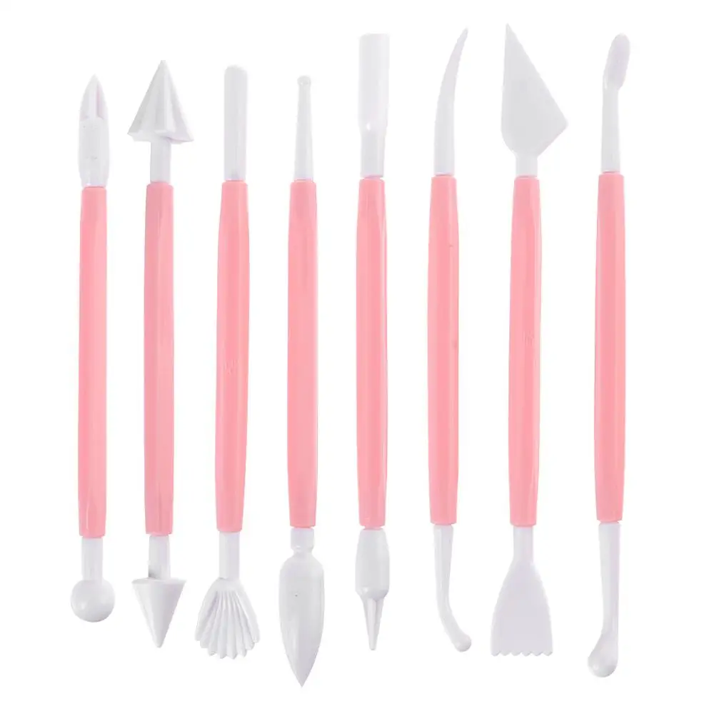 Инструменты для скульптурирования Saim пластиковый ремешок глины 8 шт. полиморфная