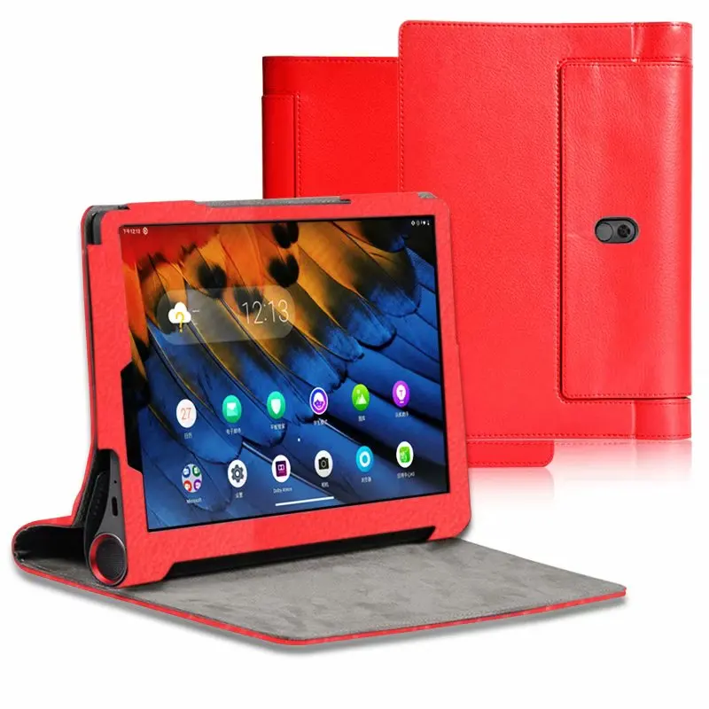 Умный чехол серии личи для lenovo Yoga Tab5 YT-X705 10 1 дюймов планшет откидная подставка из