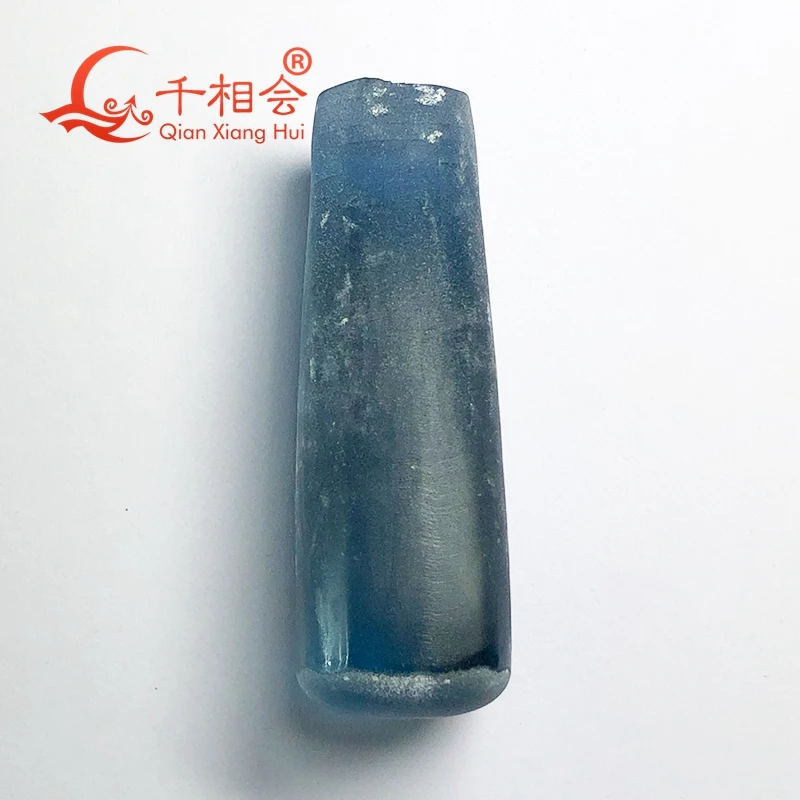 100g  0.1kg 106# 108# 112#  113#  114#  119#  120#  blue color artificial  spinel rough raw  matieral  for jewelry making