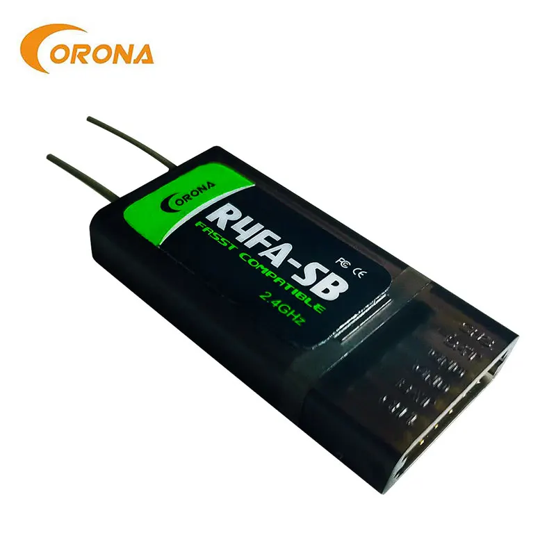 Corona R4FA SB 2 4g futaba fasst rc toys радиоприемник совместимый|Детали и аксессуары| |