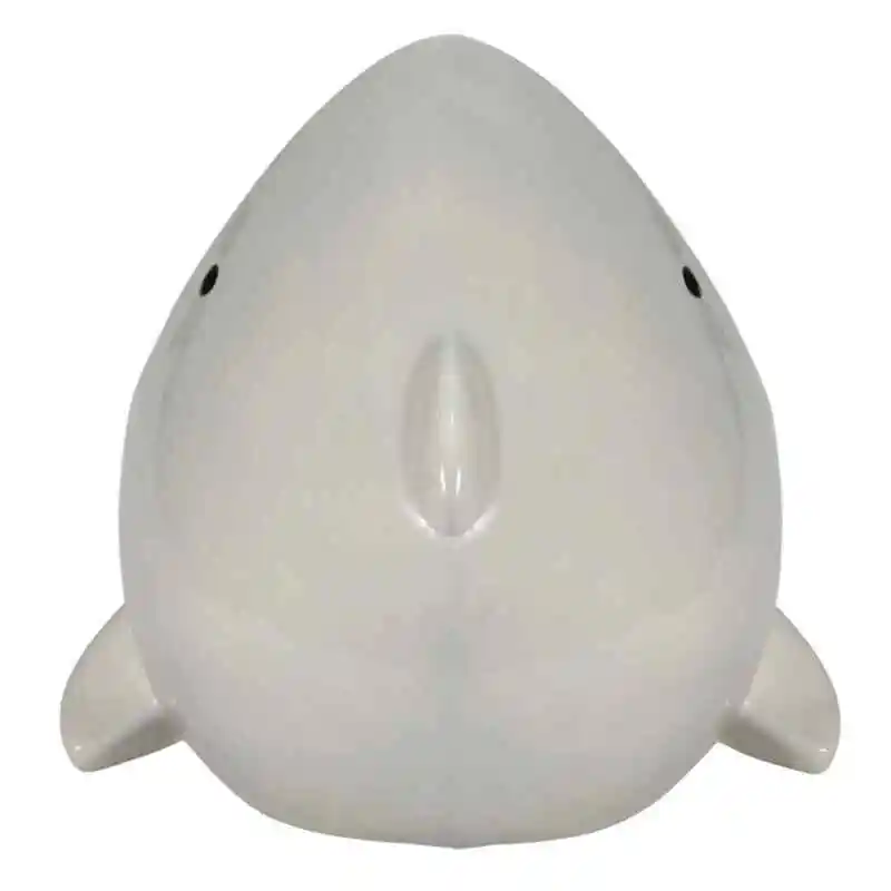 

What On Earth Ceramic Shark Bowl - Gray Attacking Shark Fish Shaped Candy Dish