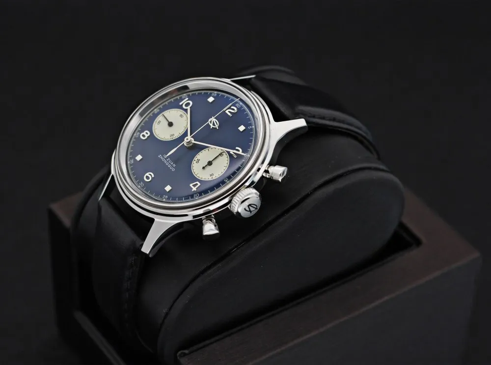 Часы мужские механические в стиле милитари с хронографом | Наручные часы