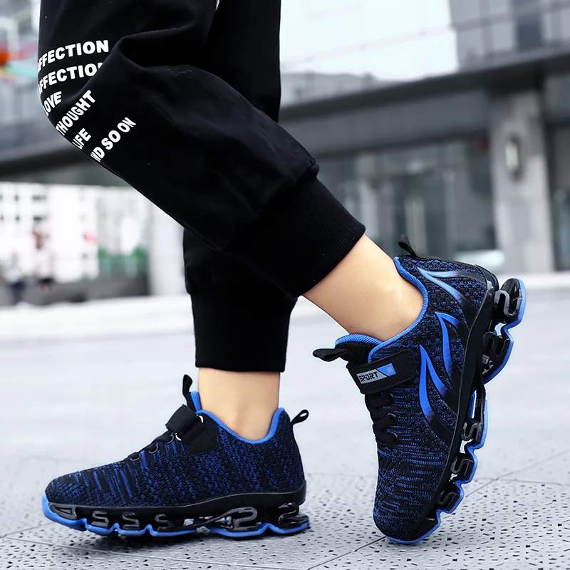 

JG 2020 Fashion Breathable Kids Sneakers Lightweight Boys Shoes Non-slip Kids Shoes Children Footwear Basket Enfant Garcon 28-39