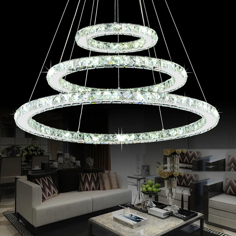 

Modern LED Crystal Chandelier lustre for bedroom living room Chandeliers lamp Luxury light lustres de teto Chandelier Lighting