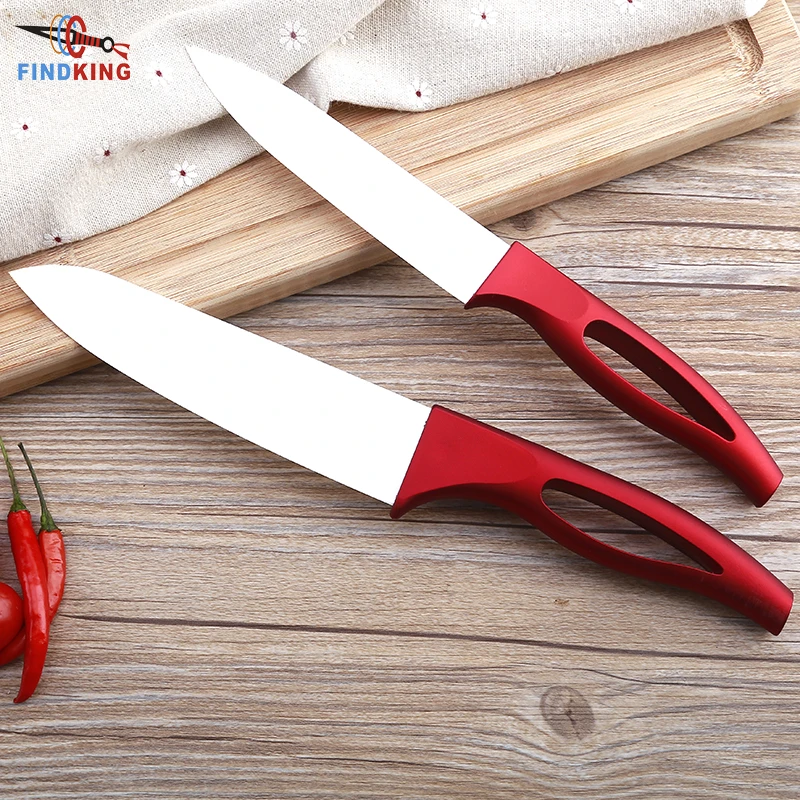 Лучшие Керамические ножи 2018 Подарочные с красной ручкой из циркония кухонный нож