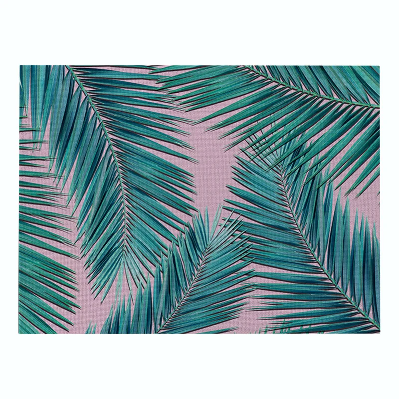 Простой высокое качество ткани салфетка розового цвета яблока ананас обеденный