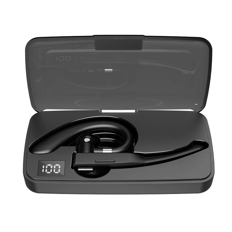 Bluetooth-гарнитура Беспроводная V5.0 наушники Hands-Free со встроенным микрофоном для