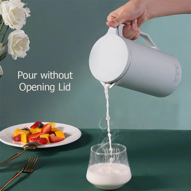 

Soy Milk Machine Juicer Automatic Heating Filter-Free Soybean Vegan Milk Juice Maker Kitchen Tools 110V/220V