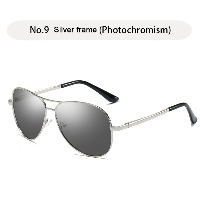 silver frame Роскошные Дизайнерские поляризованные солнцезащитные очки мужские классические Поляризованные солнцезащитные очки для вождения и отделки UV400 очки для женщин - Цвет линз: silver frame