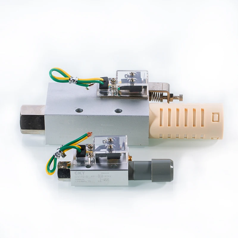 

Vacuum Generator with Switch Adjustable CV/EV-10/15/20/25/30HS-CK High Suction