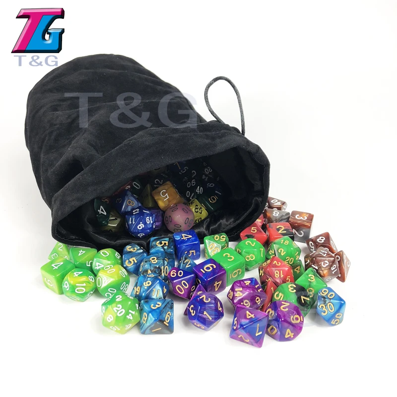 Высокое качество игральные кости ювелирные изделия упаковка бархат 6*5 5 &quotбархат