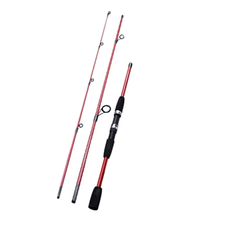 2 1 м телескопическая удочка портативное спиннинговое стекло ручная рыболовные