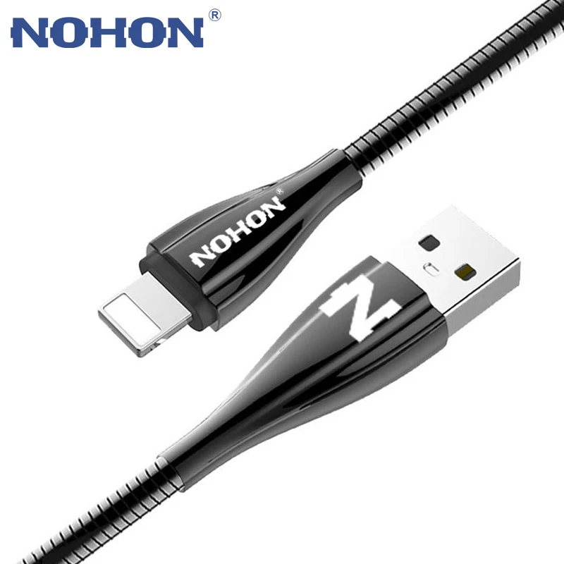 USB кабель NOHON для iPhone 8 7 6 6S Plus 5|8pin charger|cable forcable for ipad mini |