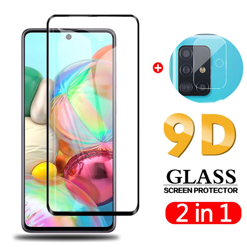 Защитное стекло для Samsung Galaxy A71 A51 A21S S20FE A21 A02S A42|Защитные стёкла и плёнки телефонов|