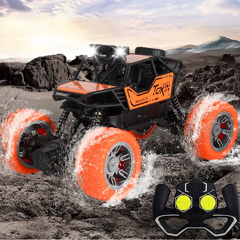 

RC Cars Off Road Children's Rc Vehicle Electric Alloy Cross-country Climbing Vehicle Rechargeable Toy Vehicle Wall Climbing