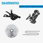 Переключатель передач SHIMANO DEORE M4100 M4120, 10 скоростей, 4 шт., задний переключатель передач HG500, цепь HG54 11-42T11-46T