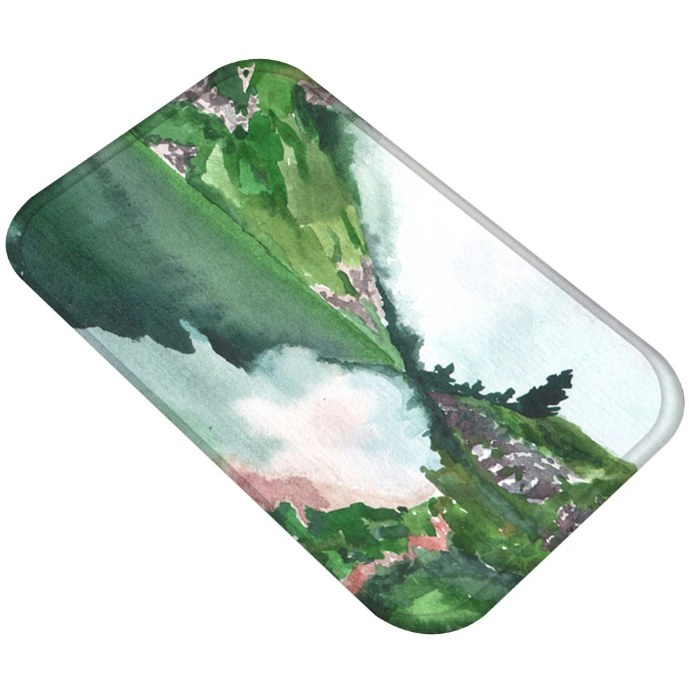 40x60 см красивый Ландшафтный дизайнерский напольный коврик входной