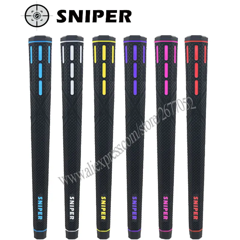 

Hot New SNIPER Golf Putter Grips High quality Rubber Unisex SNIPER Golf Grips Black Color Golf Clubs grips Cooyute