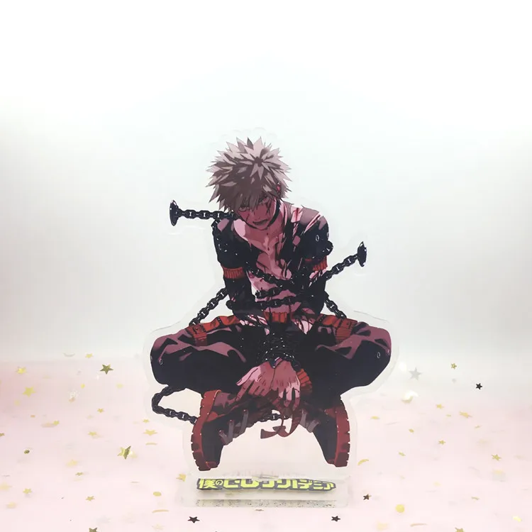 Аниме My Hero Academy брелок Midoriya Izuku Ochaco Uraraka Bakugou Katsuki Todoroki Shoto Милый Забавный акриловый брелок для ключей