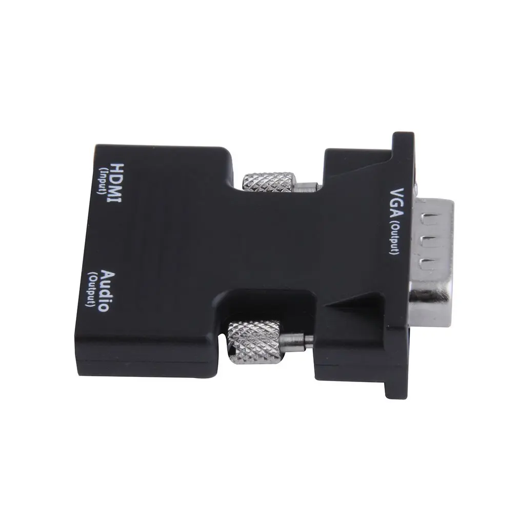 HDMI Женский VGA Мужской адаптер конвертер Поддержка 1080P выход сигнала Новое