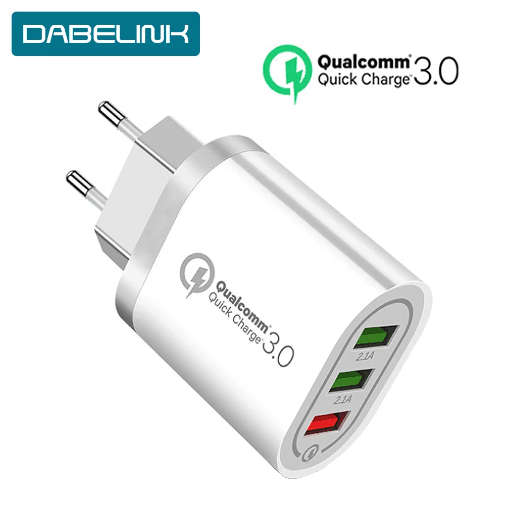 Зарядное устройство USB 3 0 30 Вт QC|Зарядные устройства для телефонов| |